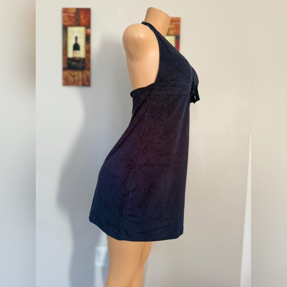 NWT Polo Ralph Lauren Beach Dress Cover Up Dark Blue Regular Fit size S - Picture 10 of 16